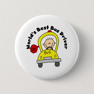 Best Bus Driver 2 Inch Round Button