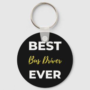 Best Bus Driver Ever Keychain