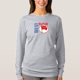 "Best By Par Par" - T-Shirt à long feutre pour mam
