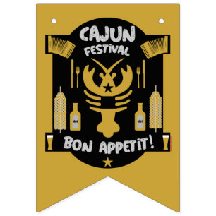 Best Cajun Cooks  Apron Bunting Flags