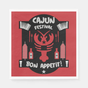 Best Cajun Cooks  Napkin
