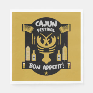 Best Cajun Cooks  Napkin