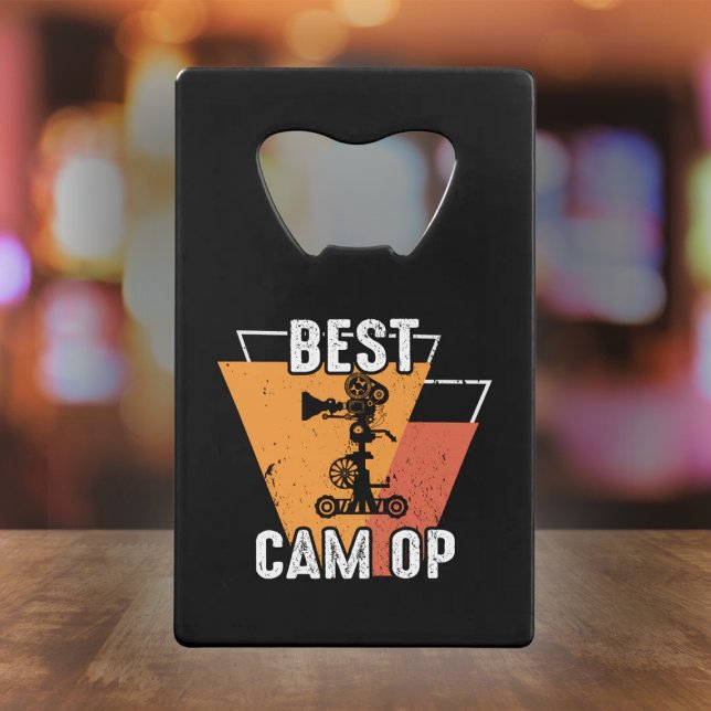 Best Cam Op - Camera Team Gift Credit Card Bottle Opener (Creator Uploaded)