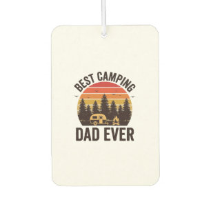 Best Camping Dad Ever Vintage Camping Design_1 Air Freshener
