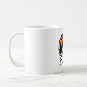 Best Camping Dad Ever Vintage Outdoor Shirt Design Coffee Mug