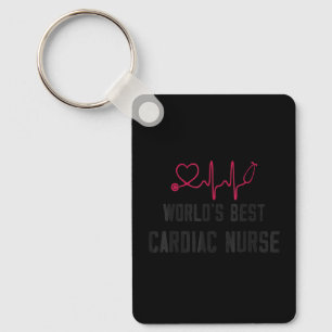 Best Cardiac Nurse  Nurses Week  Nursing Nurse Keychain