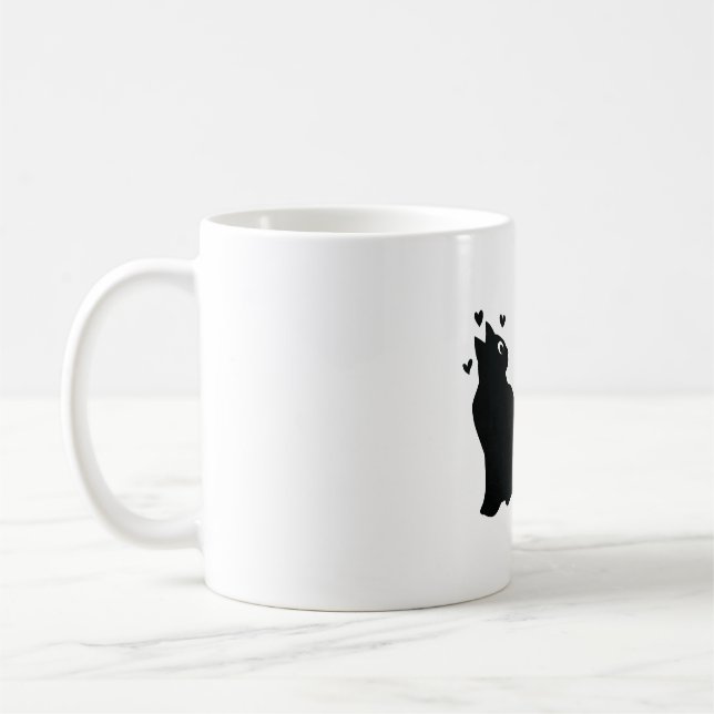 Best Cat Aunt Ever Cat Lover Coffee Mug (Left)