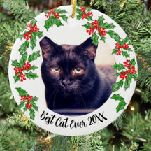 Best Cat Christmas or Pet Memorial