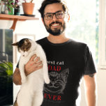 Best Cat Dad Definition | Cute Cat Face T-Shirt<br><div class="desc">Featuring a sweet definition of what a cat dad is with an adorable kitten face illustration. This personalized shirt makes a perfect give for the cat dad in your life! Fun, easy and unique - makes a great gift for birthdays, holidays and new pet homecomings. Cat dads are some of...</div>