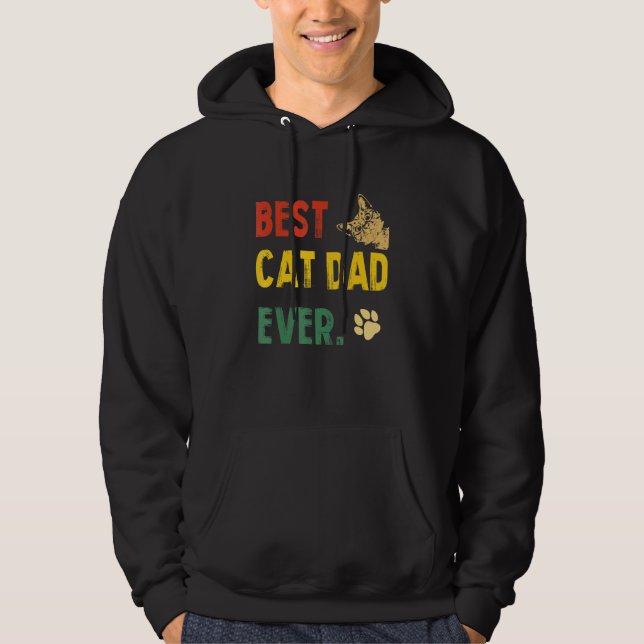 Best Cat Dad Ever _2 Hoodie (Front)