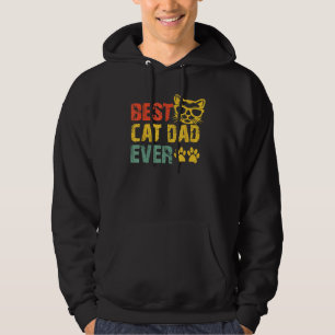 Best Cat Dad Ever Cat Daddy Fathers Day 2023 1 Hoodie