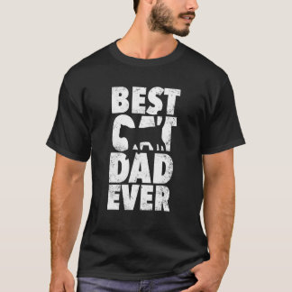 Best Cat Dad Ever Cat Father's Day 47 T-Shirt