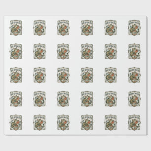 Best Cat Dad Ever Cat Mom Dad Parent Vintage Vecto Wrapping Paper