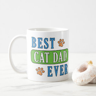 Best Cat Dad Ever Coffee Mug