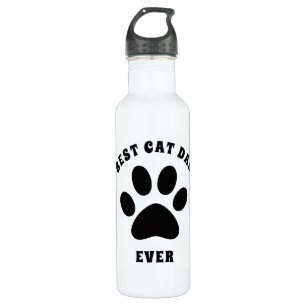 Best Cat Dad Ever Custom Text Personalized 710 Ml Water Bottle