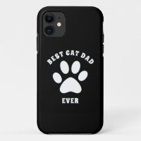 Best Cat Dad Ever Custom Text Personalized