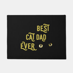 Best Cat Dad Ever Doormat