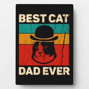 Best Cat Dad Ever Father s Day Gift Plaque