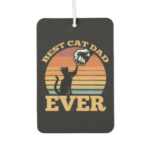 Best Cat Dad Ever Fathers Day Air Freshener