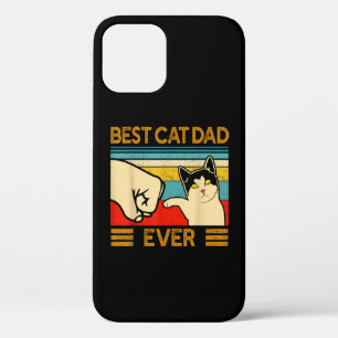 Best Cat Dad Ever Funny Cat Daddy iPhone 12 Case