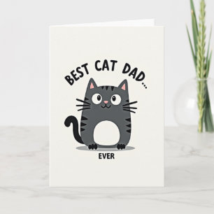 Best Cat Dad Ever Graphic Card