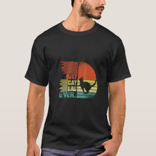 Best Cat Dad Ever  Graphic Dad  Tee
