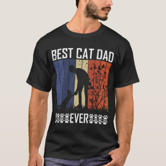 best cat dad ever T-Shirt