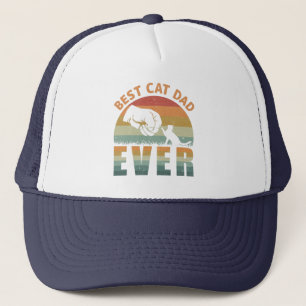 Best Cat Dad Ever Trucker Hat