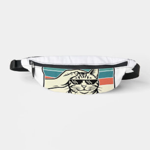 Best Cat Dad Ever Vintage Cat Lover Design_1 Fanny Pack