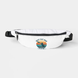 Best Cat Dad Ever Vintage Cat Shirt Design_1 Fanny Pack