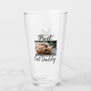 Best cat Daddy parents pet photo dad mom simple  Glass