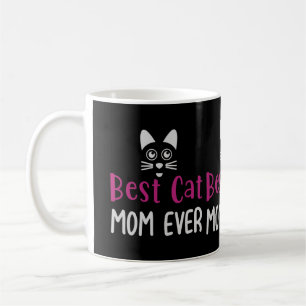 Best Cat Ever Cute Minimalist Typography Gift Coffee Mug