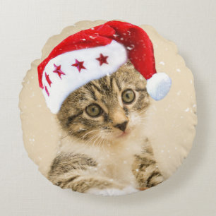 BEST CAT EVER ROUND PILLOW