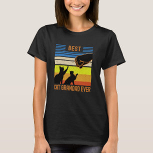 Best Cat Grandad Ever Fist Bump for Grandpa T-Shirt