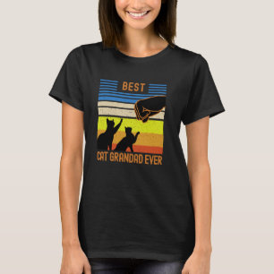 Best Cat Grandad Ever Fist Bump for Grandpa T-Shirt