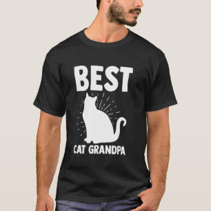 best cat grandpa animals T-Shirt