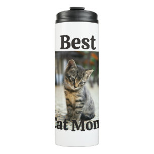 best cat mom dad parent pet photo kitten grandma p thermal tumbler