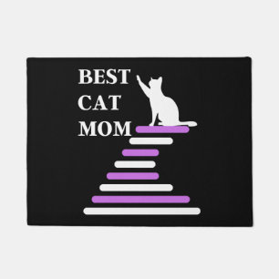 Best Cat Mom Doormat