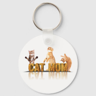 Best cat mom ever best cat mom funny funny cat keychain