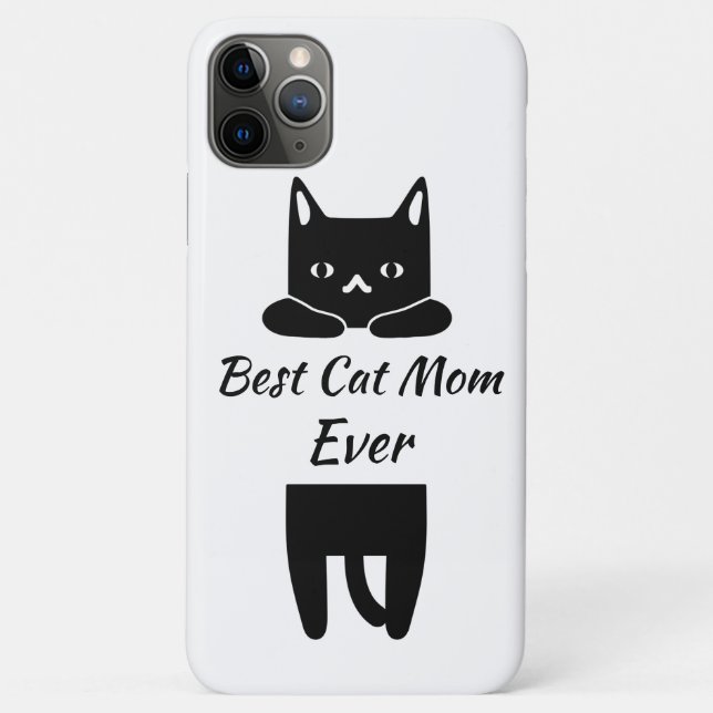 Best Cat Mom Ever Case-Mate iPhone Case (Back)