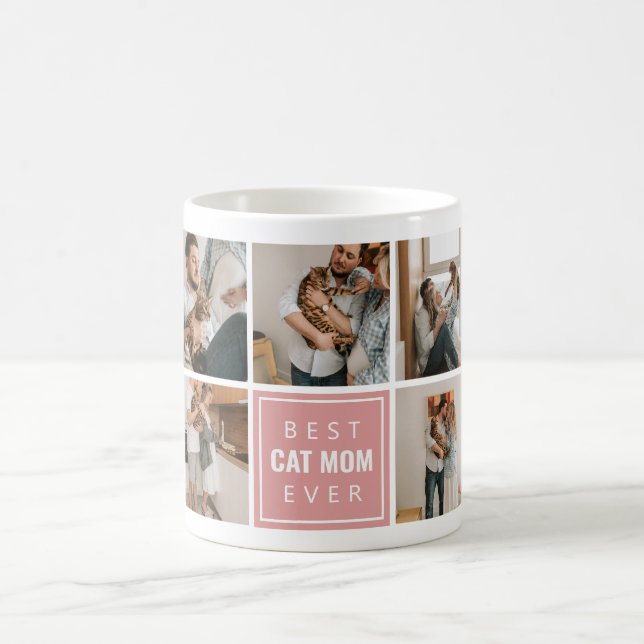 Best Cat Mom Ever Coffee Mug (Center)
