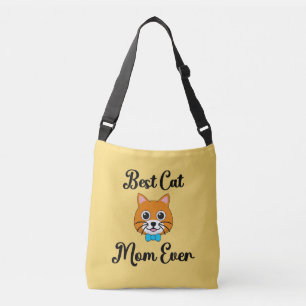 Best Cat Mom Ever Crossbody Bag