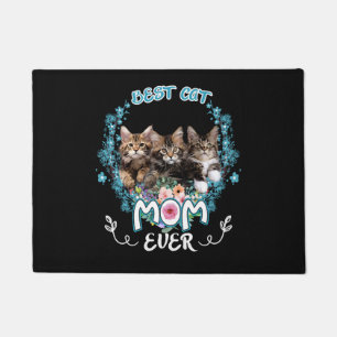 Best Cat Mom Ever Doormat