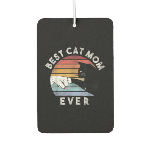 Best Cat Mom Ever Funny Cat Mom Gift Air Freshener