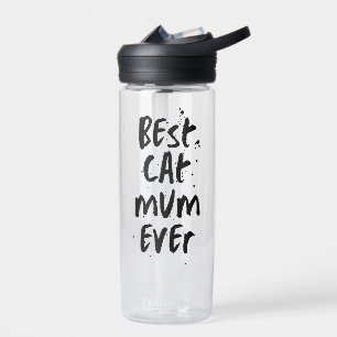 Best cat Mom Ever Modern Simple Trendy Mug  Water Bottle