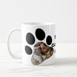 Best Cat Mom Ever Mug – Custom Paw Print Photo Mug