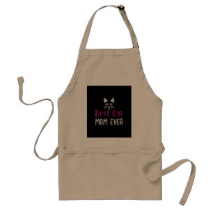 best cat mom ever standard apron