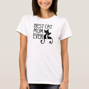 Best Cat Mom Ever Tee Shirt