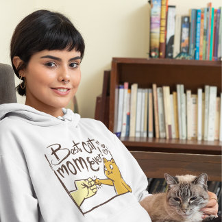 Best Cat Mom Hoodie
