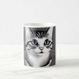 Best cat mum mug in a ukiyo-e stiyle, art